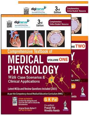 Comprehensive Textbook of Medical Physiology: Two Volume Set de Gopal Krushna Pal