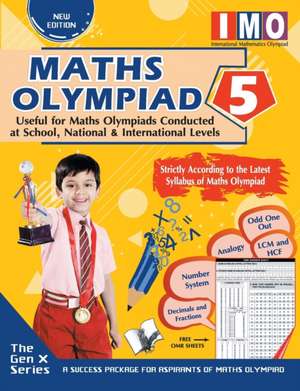 International Maths Olympiad Class 5 (With OMR Sheets) de Shraddha Singh