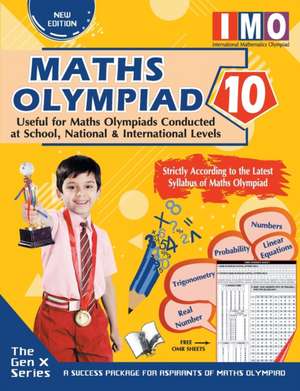 International Maths Olympiad Class 10 (With OMR Sheets) de Prasoon Kumar