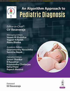 An Algorithm Approach to Pediatric Diagnosis de GV Basavaraja