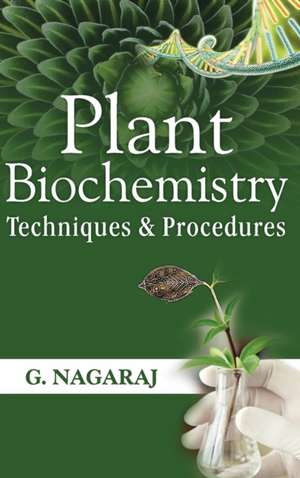 Plant Biochemistry de G. Nagaraj