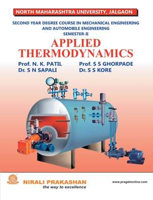 APPLIED THERMODYNAMICS de Nk Patil