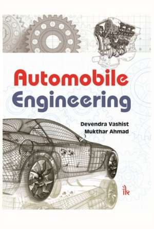 Vashist, D: Automobile Engineering de Mukthar Ahmad