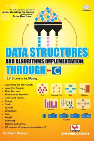 DATA STRUCTURE AND ALGORITHM THROUGH C de Brijesh Bakariya