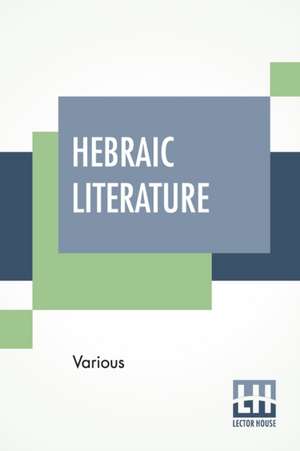 Hebraic Literature de Various