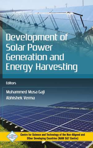 Development of Solar Power Generation and Energy Harvesting de Muhammed Musa Gaji