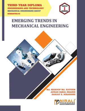 EMERGING TRENDS IN MECHANICAL ENGINEERING (22652) de Md. Maroof