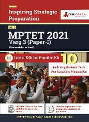 MPTET Varg 3 (Paper I) Exam 2023 (English Edition) - 8 Mock Tests, 15 Sectional Tests and 1 Previous Year Paper (2100 Solved Questions) with Free Access to Online Tests de Edugorilla Prep Experts