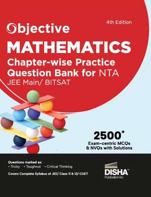 Objective Chapterwise MCQs Mathematics de Disha Experts