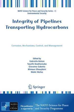 Integrity of Pipelines Transporting Hydrocarbons: Corrosion, Mechanisms, Control, and Management de Gabriella Bolzon