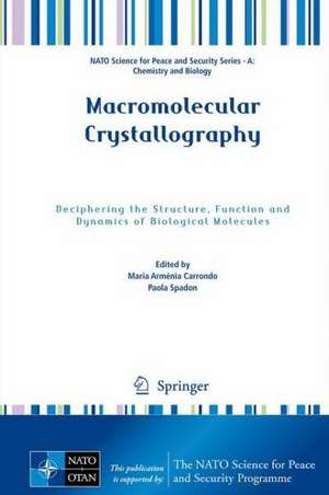 Macromolecular Crystallography de Maria Armenia Carrondo