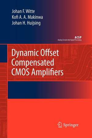 Dynamic Offset Compensated CMOS Amplifiers de Frerik Witte