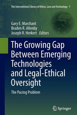 The Growing Gap Between Emerging Technologies and Legal-Ethical Oversight: The Pacing Problem de Gary E. Marchant