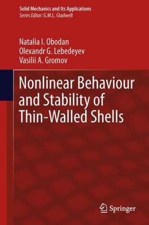 Nonlinear Behaviour and Stability of Thin-Walled Shells de Natalia I. Obodan