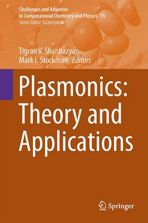 Plasmonics: Theory and Applications de Tigran V. Shahbazyan