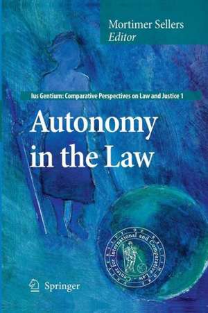 Autonomy in the Law de Mortimer Sellers