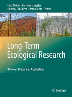 Long-Term Ecological Research: Between Theory and Application de Felix Müller