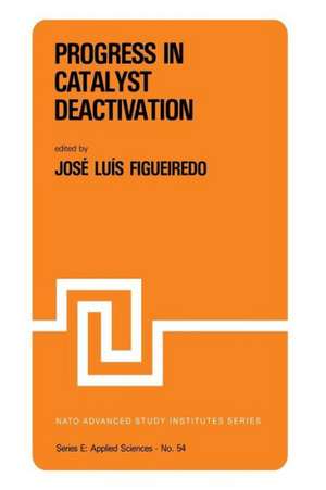 Progress in Catalyst Deactivation: Proceedings of the NATO Advanced Study Institute on Catalyst Deactivation, Algarve, Portugal, May 18–29, 1981 de J.L. Figueiredo