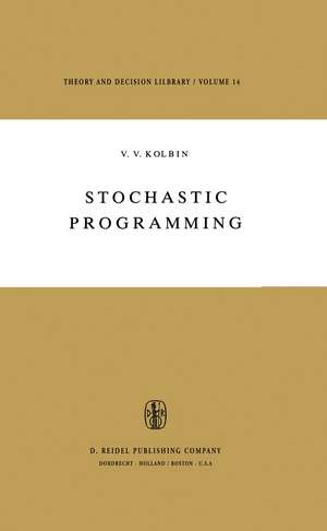 Stochastic Programming de V.V. Kolbin