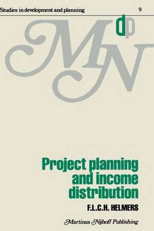 Project planning and income distribution de F.L.C.H. Helmers