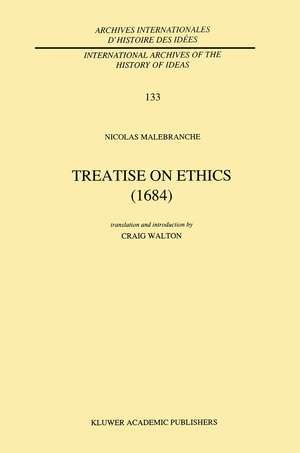 Treatise on Ethics (1684) de Nicolas Malebranche