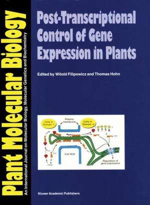 Post-Transcriptional Control of Gene Expression in Plants de Witold Filipowicz