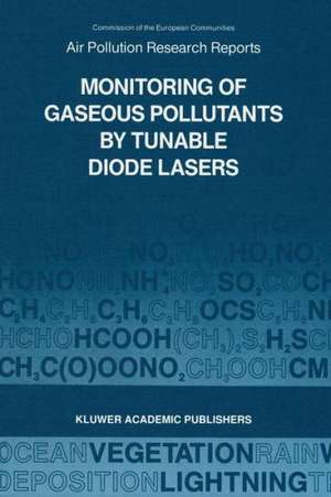 Monitoring of Gaseous Pollutants by Tunable Diode Lasers: Proceedings of the International Symposium held in Freiburg, F.R.G. 17–18 October 1988 de R. Grisar