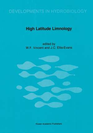 High Latitude Limnology de W.F. Vincent