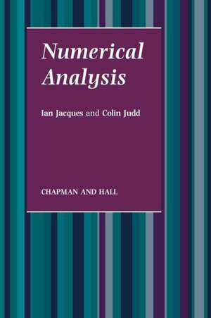 Numerical Analysis de Ian Jacques