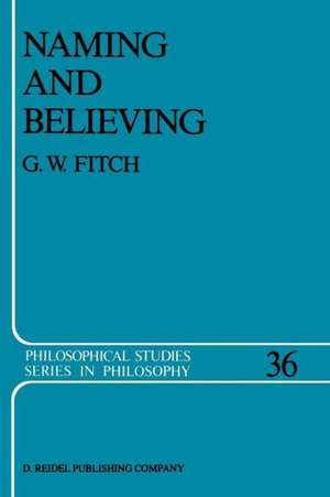 Naming and Believing de G.W. Fitch