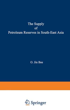 The Supply of Petroleum Reserves in South-East Asia: Economic Implications of Evolving Property Rights Arrangements de Corazón Morales Siddayao