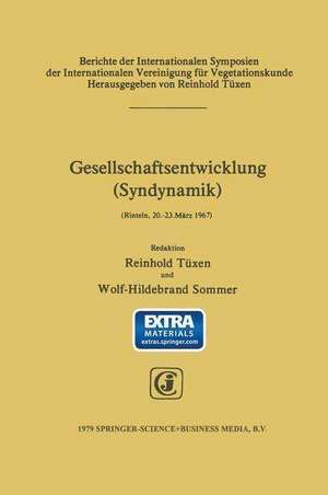 Gesellschaftsentwicklung (Syndynamik) de R. Tüxen