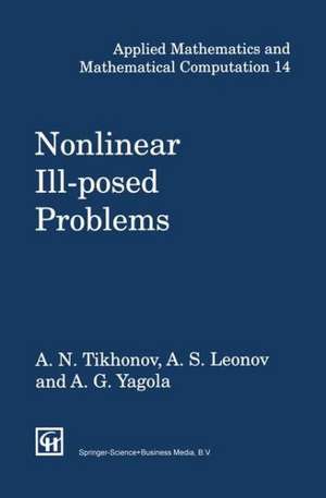 Nonlinear Ill-Posed Problems de A.N. Tikhonov