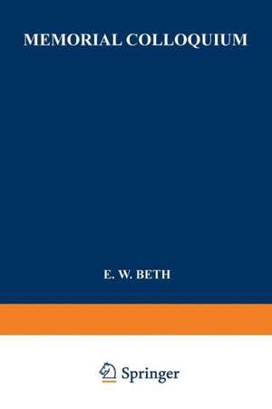 Memorial Colloquium: Logic and Foundations of Science Paris, Institut Henri Poincaré, 19–21 May 1964 de Kenneth A. Loparo