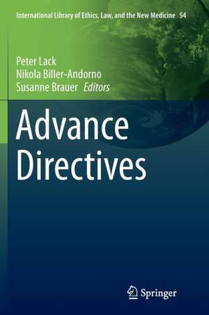 Advance Directives de Peter Lack