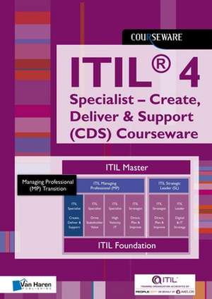 Itil(r) 4 Specialist - Create, Deliver & Support (Cds) Courseware de van Haren Publishing