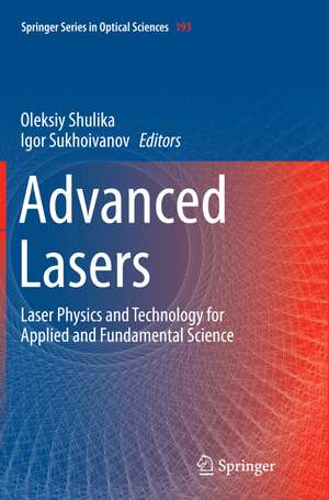 Advanced Lasers de Oleksiy Shulika