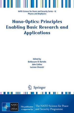 Nano-Optics: Principles Enabling Basic Research and Applications de Baldassare Di Bartolo