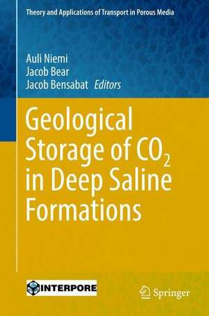 Geological Storage of CO2 in Deep Saline Formations de Auli Niemi