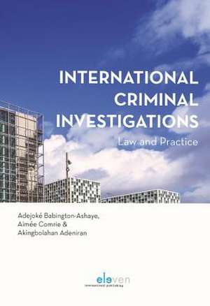 International Criminal Investigations de Andeniran, Akingbolahan