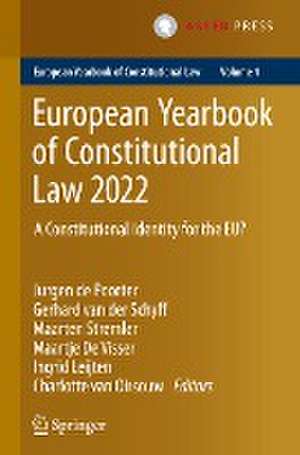 European Yearbook of Constitutional Law 2022: A Constitutional Identity for the EU? de Jurgen de Poorter