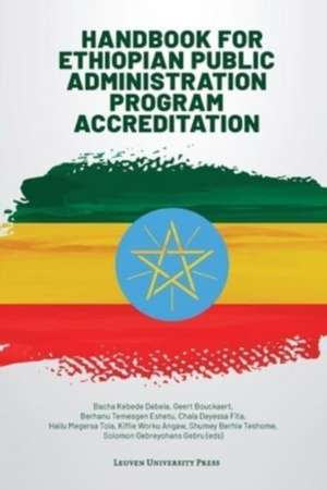 Handbook for Ethiopian Public Administration Program Accredi