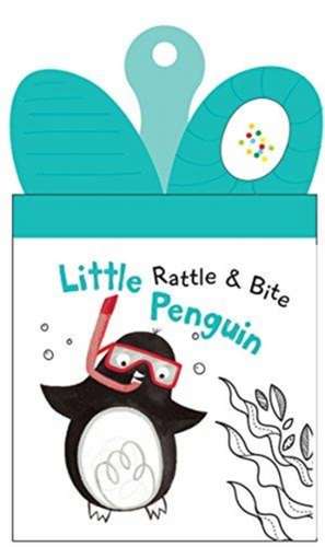 RATTLE TEETHER BK LITTLE PENGUI