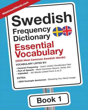 Swedish Frequency Dictionary - Essential Vocabulary de Mostusedwords