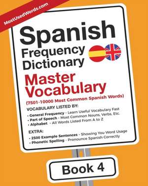 Spanish Frequency Dictionary - Master Vocabulary de Mostusedwords