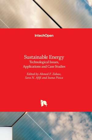 Sustainable Energy de Ahmed F. Zobaa