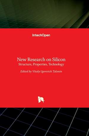 New Research on Silicon de Vitalyi Igorevich Talanin