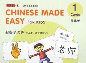 Ma, Y: Chinese Made Easy For Kids 1 - flashcards. Simplified