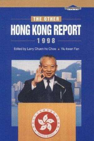 The Other Hong Kong Report 1998: "" de CHUEN-HO CHOW