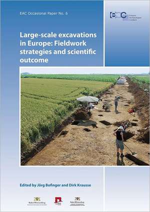 Large-Scale Excavations in Europe: Fieldwork Strategies and Scientific Outcome de Jorg Bofinger